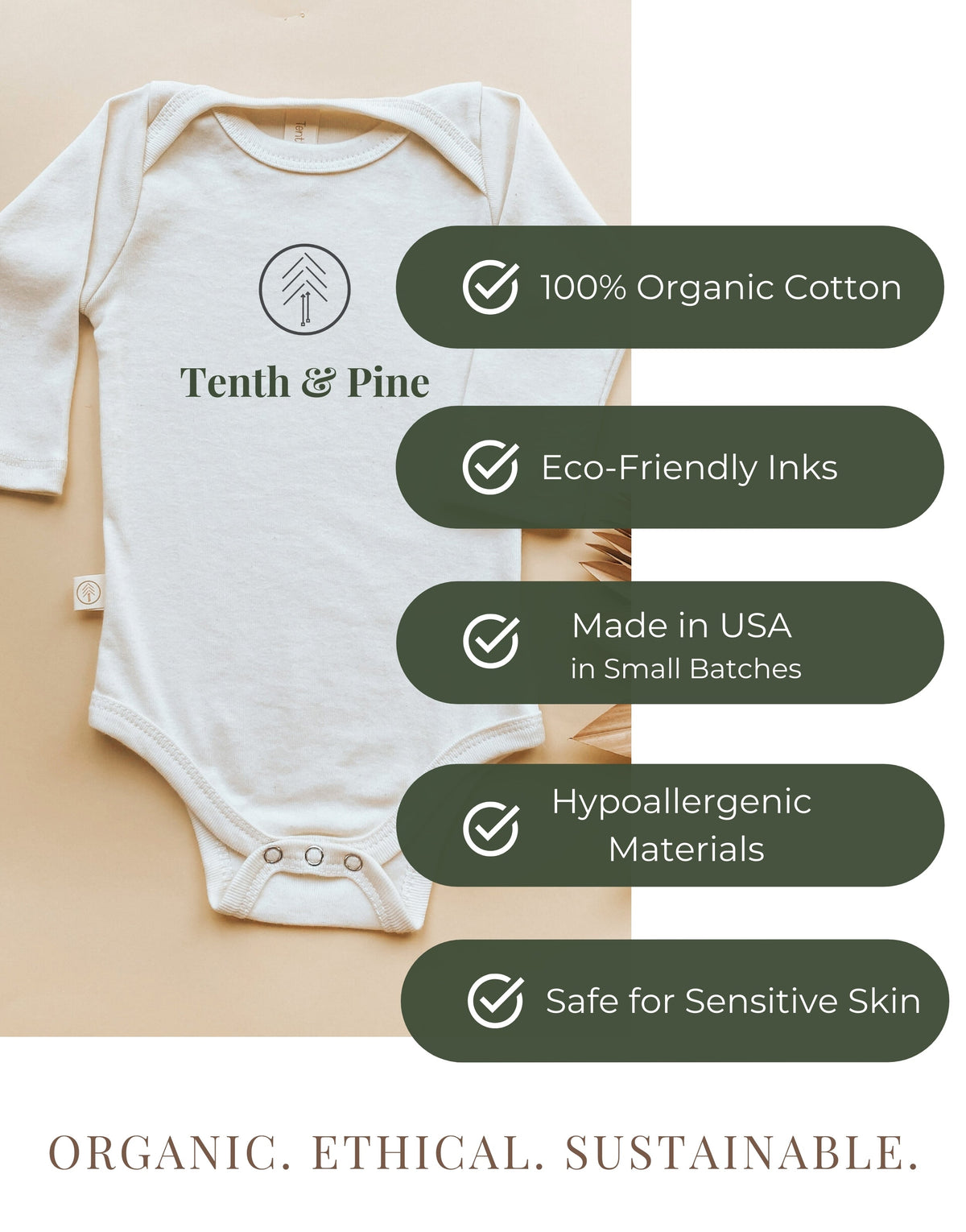 Milk Belly Organic Baby Bodysuit