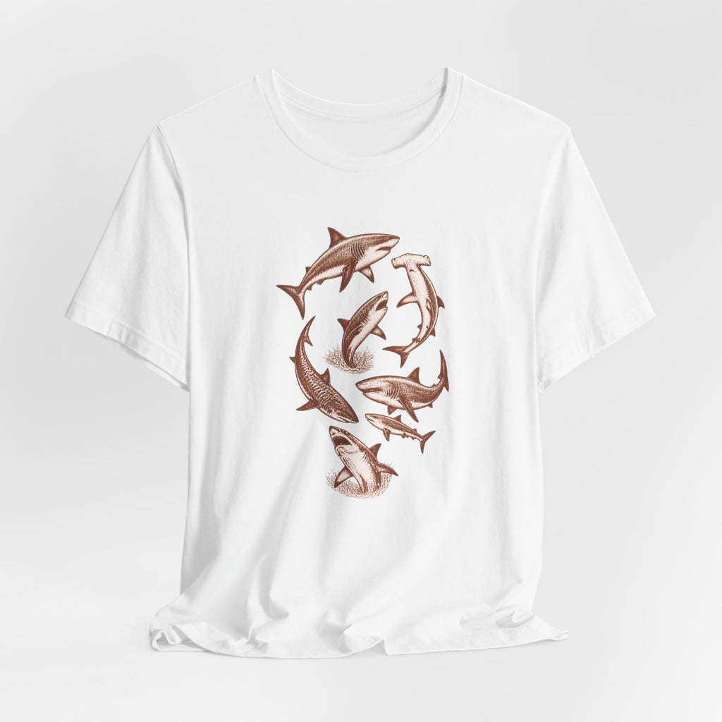 Vintage Shark Swarm T-Shirt