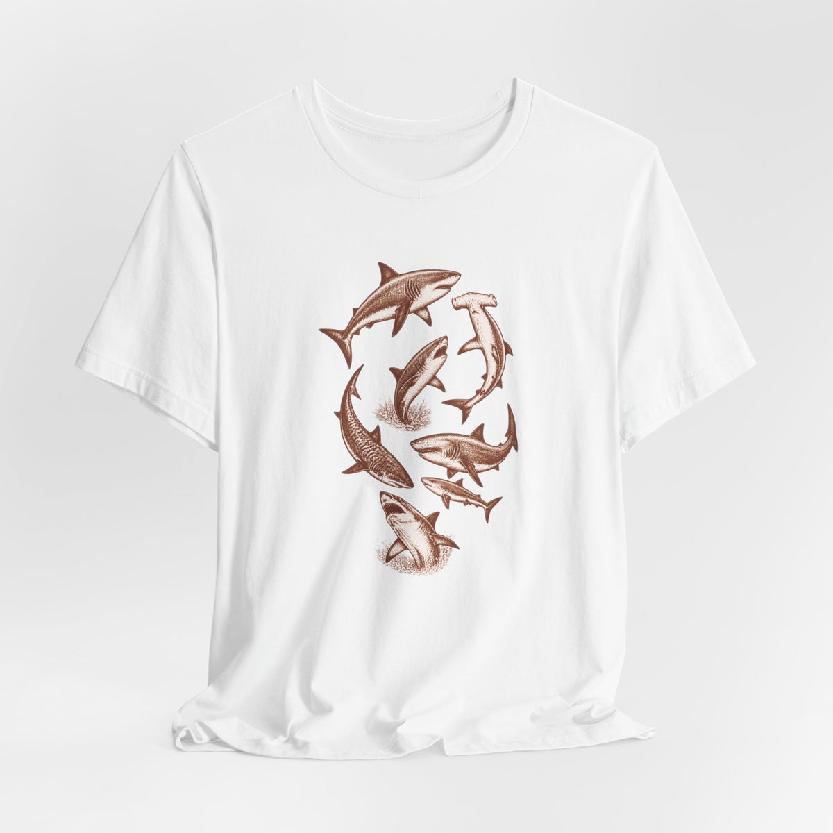 Vintage Shark Swarm T-Shirt