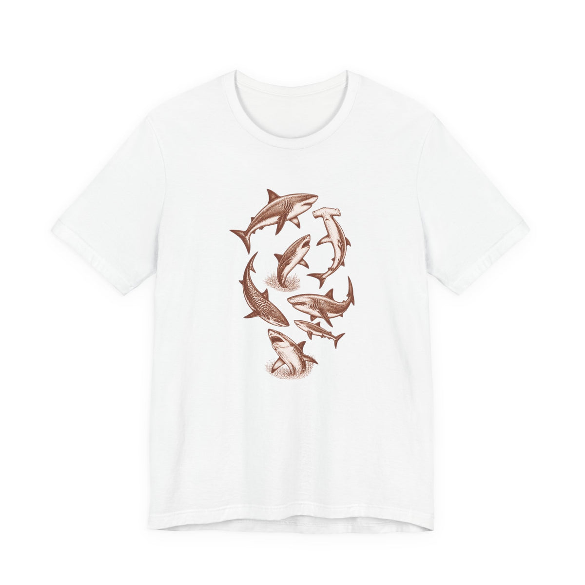 Vintage Shark Swarm T-Shirt