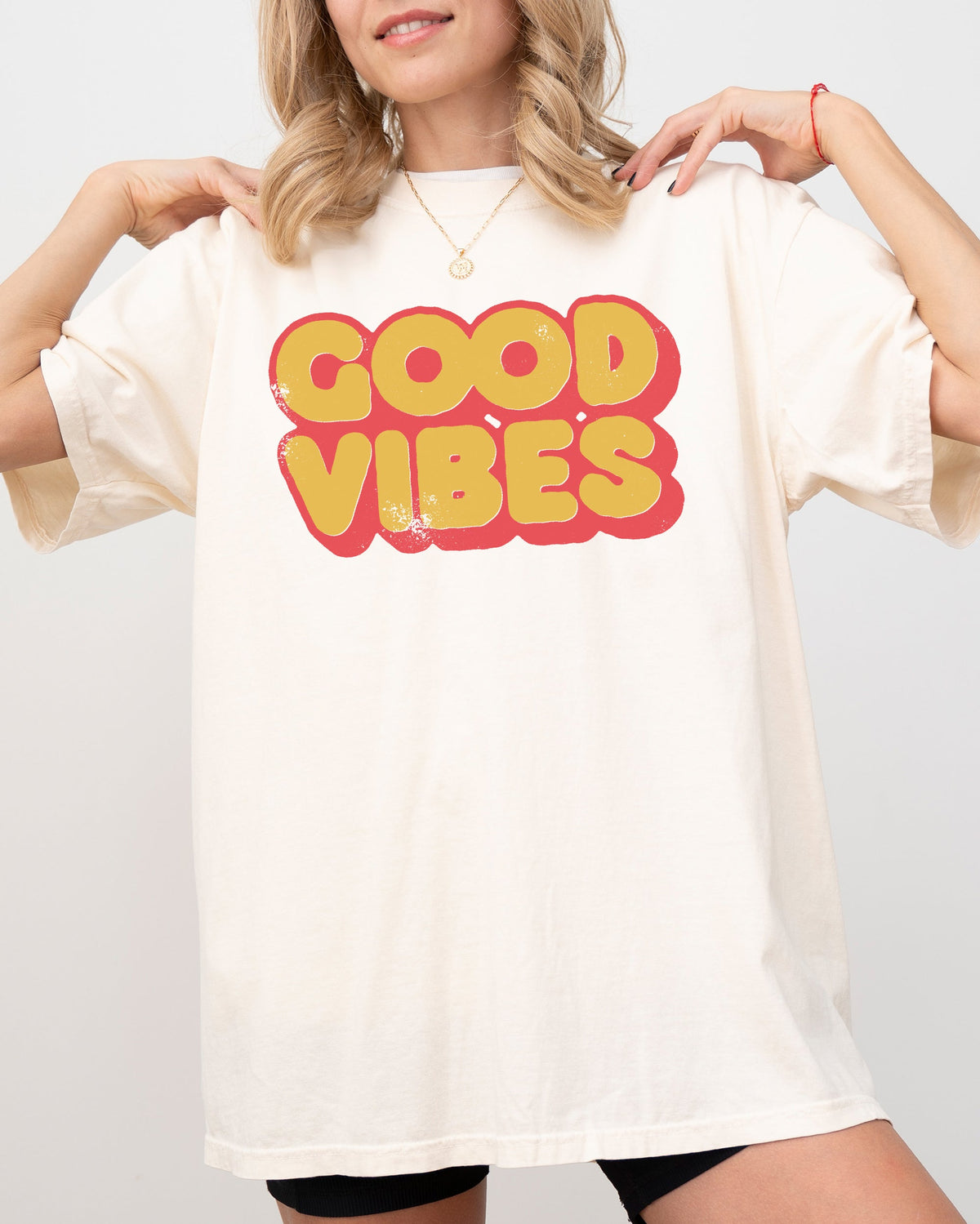 Good Vibes Good Times Retro Cool Vintage Everyday Classic Style For Bright Mornings And Late Nights Comfort Colors Tee