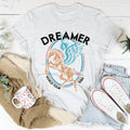 Retro Concert Aesthetic Shirt – "Dreamer World Tour" Vintage Graphic Tee
